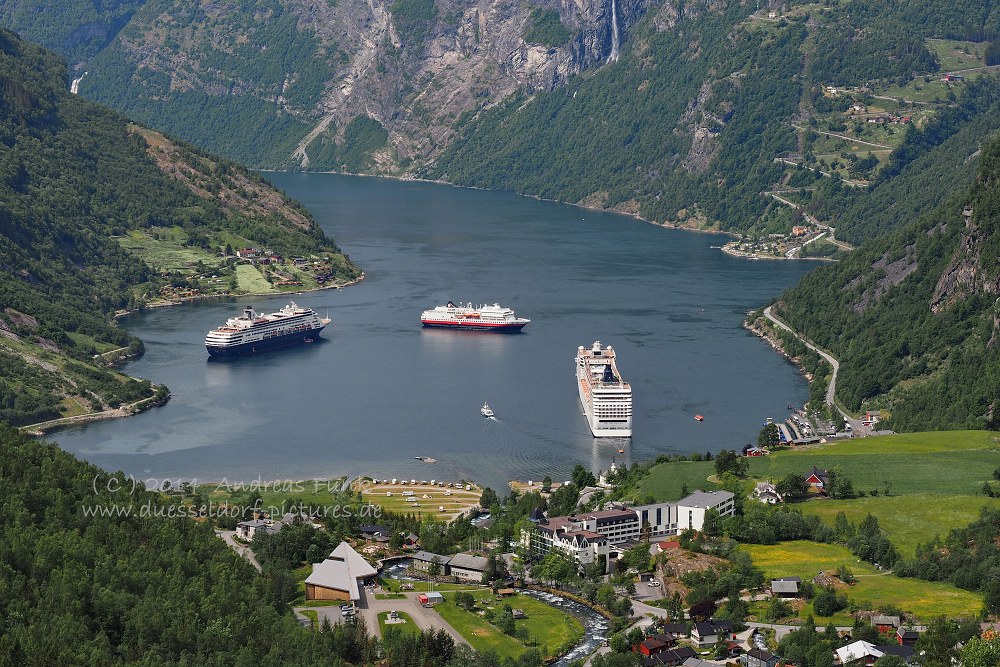 rund um den Berg Dalsnibba ( Norwegen )