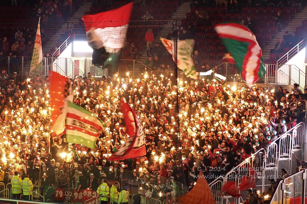 DEG - Augsburg Panther 5 - 4 N.P. 23.12.2014