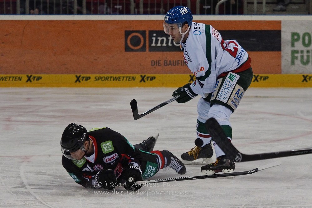 DEG - Augsburg Panther 5 - 4 N.P. 23.12.2014