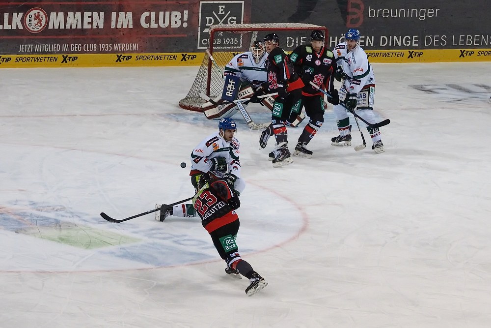 DEG - Augsburg Panther 5 - 4 N.P. 23.12.2014
