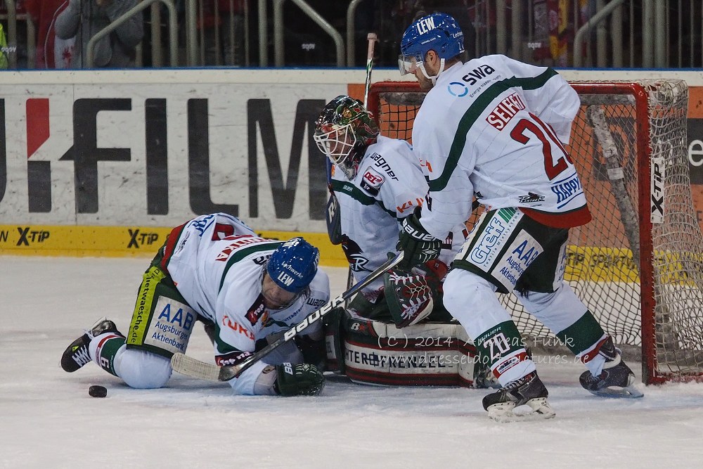 DEG - Augsburg Panther 5 - 4 N.P. 23.12.2014