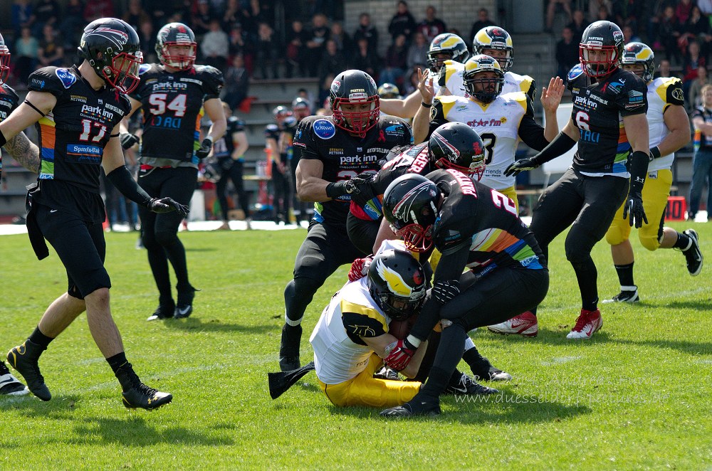 Düsseldorf Panther - Berlin Adler 04.05.14