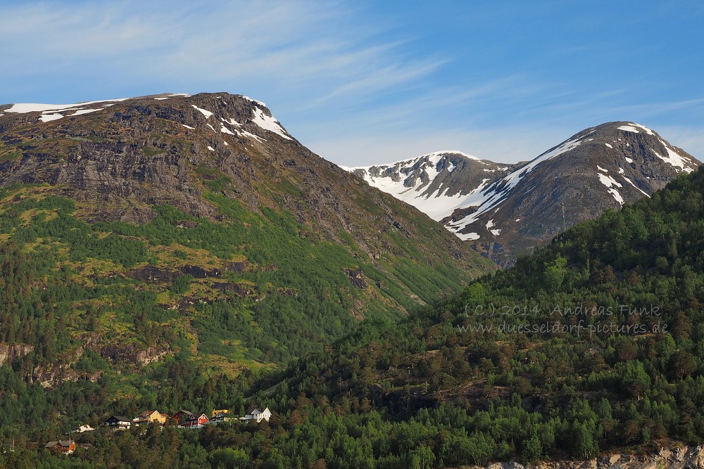 Hellesylt / Geiranger Fjord ( Norwegen )