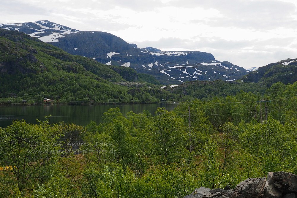 Fahrt mit der Flam Bahn nach Myrdal ( Norwegen )