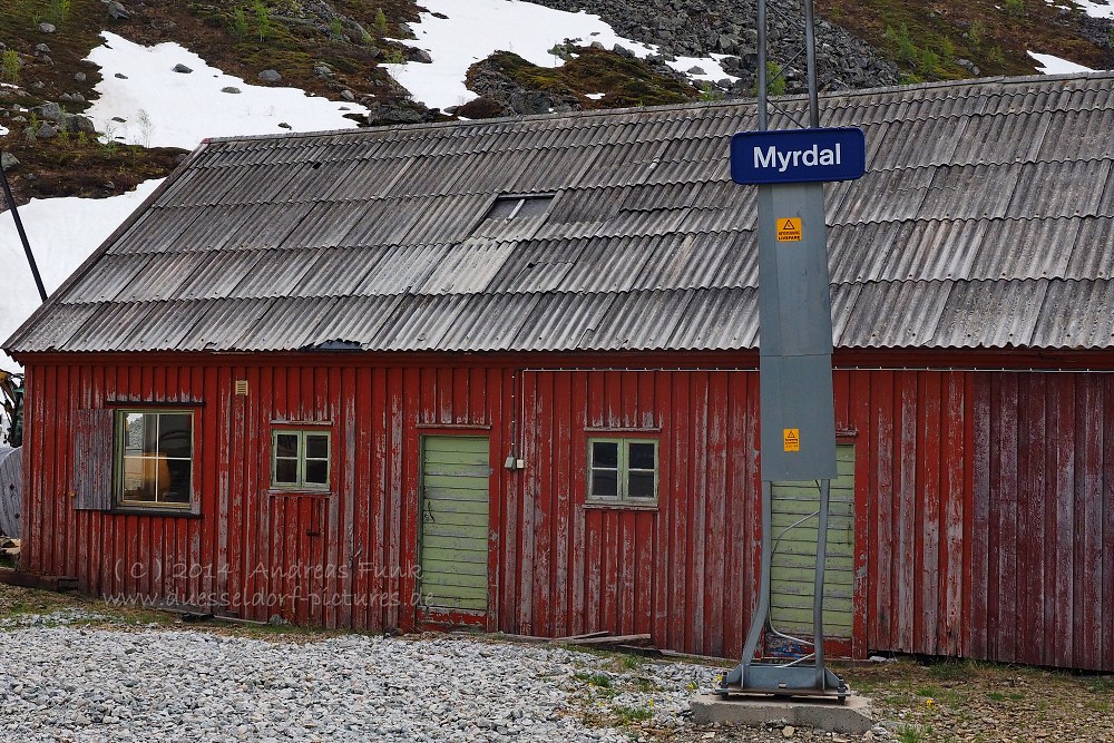 Fahrt mit der Flam Bahn nach Myrdal ( Norwegen )