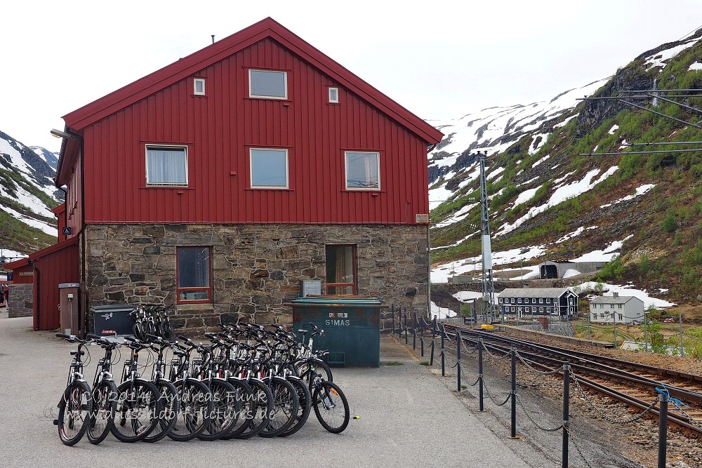 Fahrt mit der Flam Bahn nach Myrdal ( Norwegen )