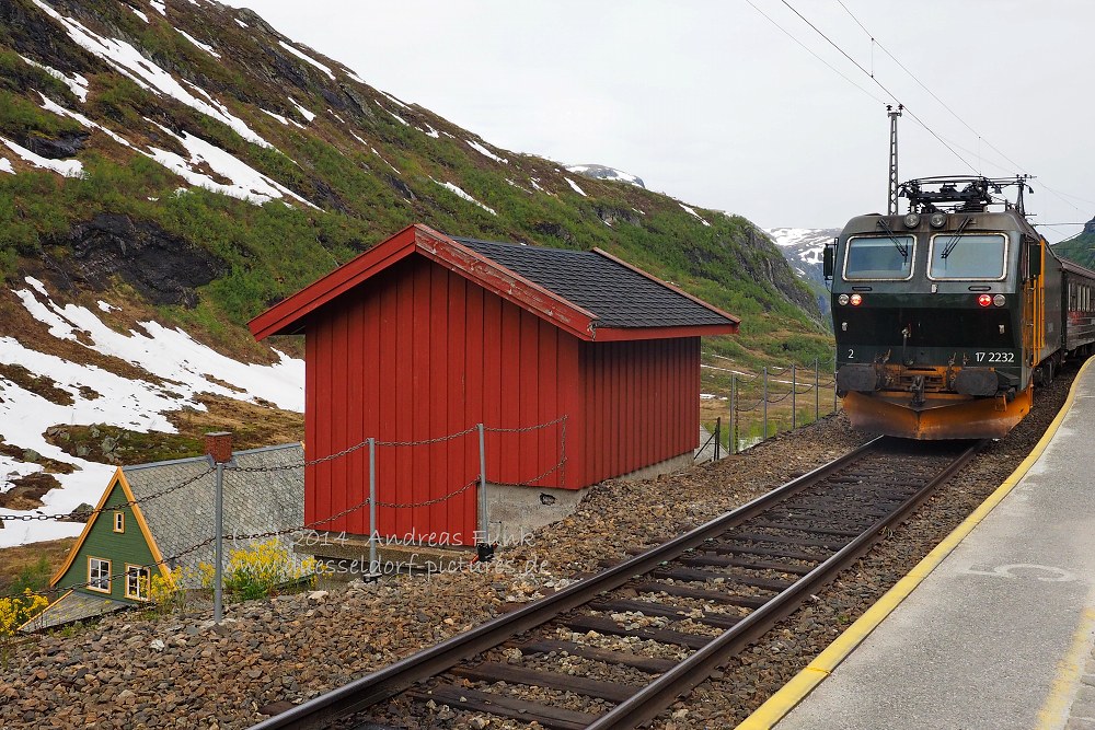 Fahrt mit der Flam Bahn nach Myrdal ( Norwegen )