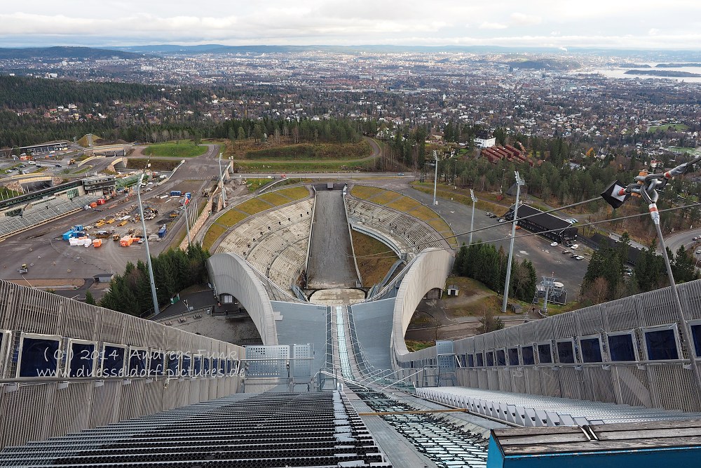 Norwegen Oslo Holmenkollen