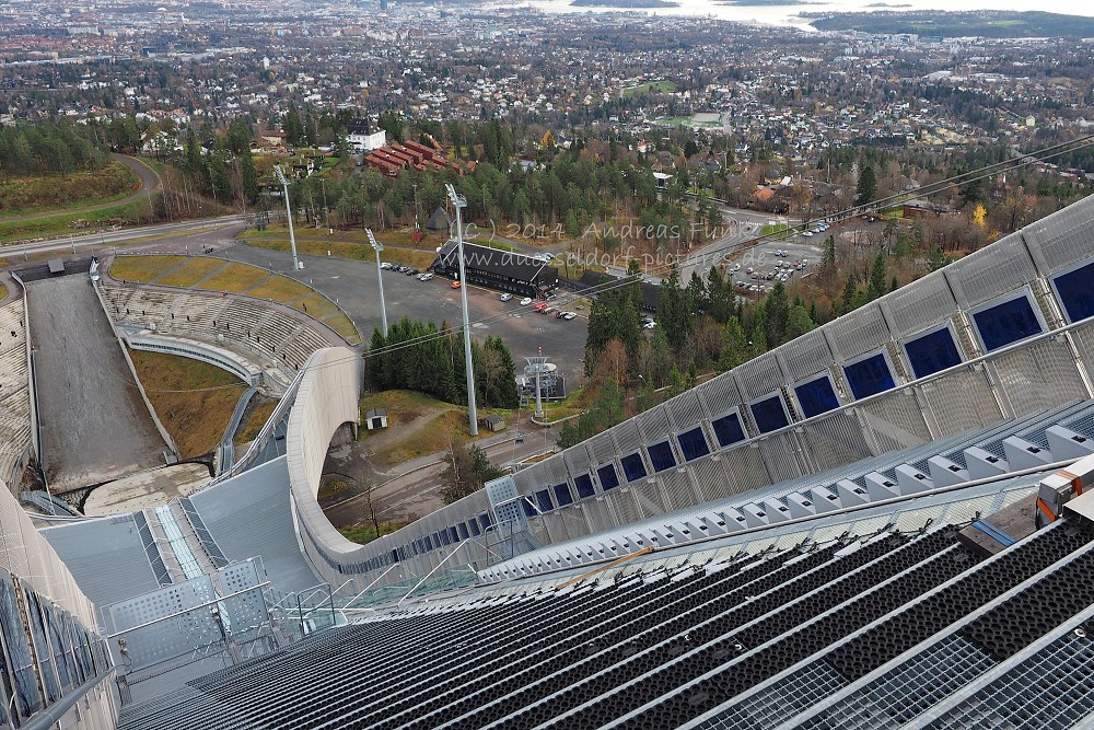Norwegen Oslo Holmenkollen
