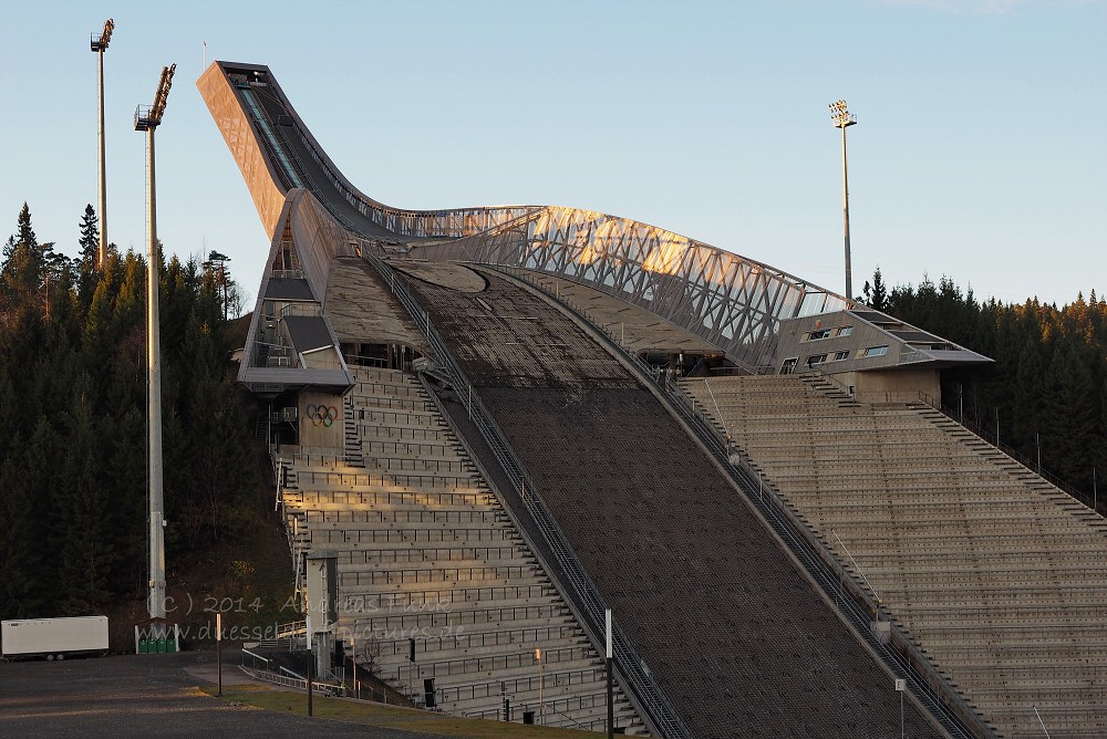 Norwegen Oslo Holmenkollen