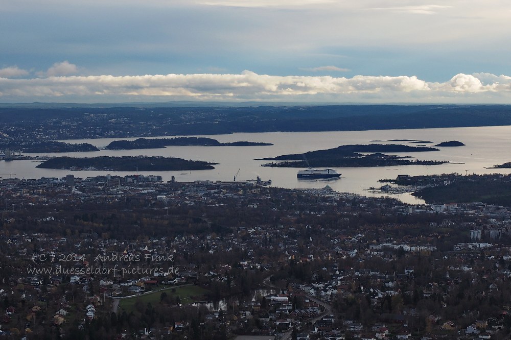 Norwegen Oslo Holmenkollen