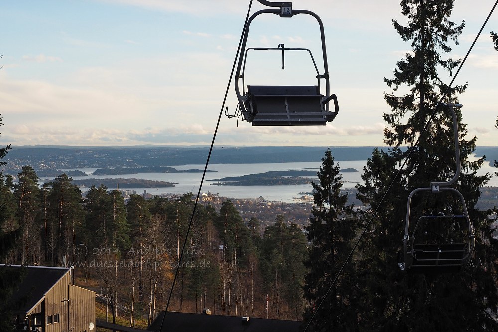Norwegen Oslo Holmenkollen