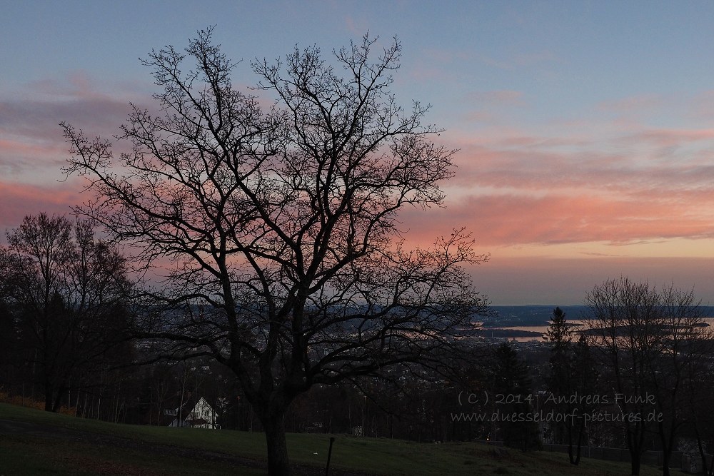 Norwegen Oslo Holmenkollen