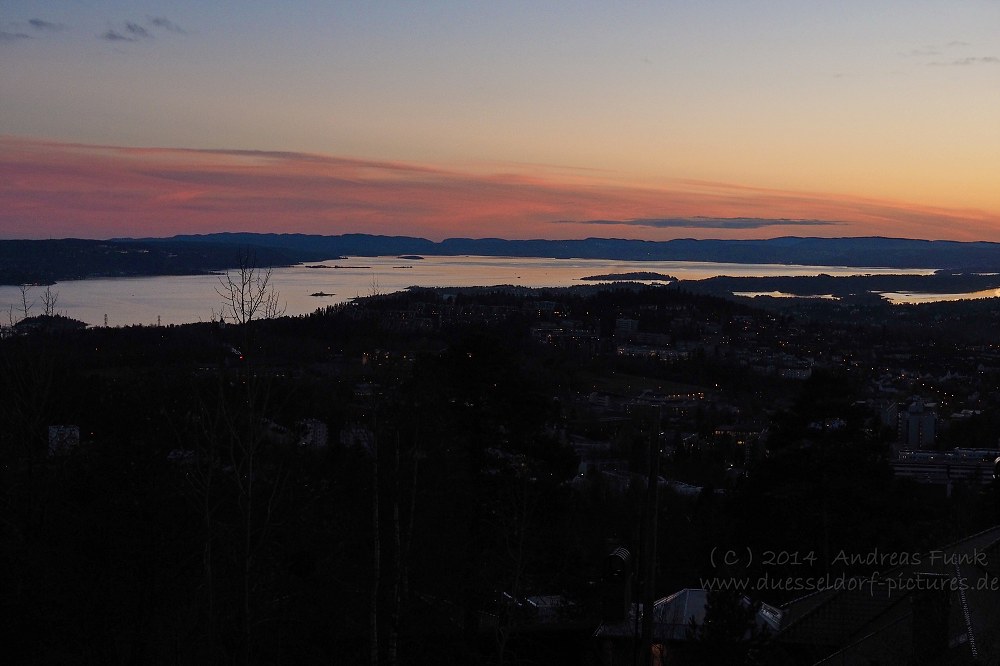 Norwegen Oslo Holmenkollen