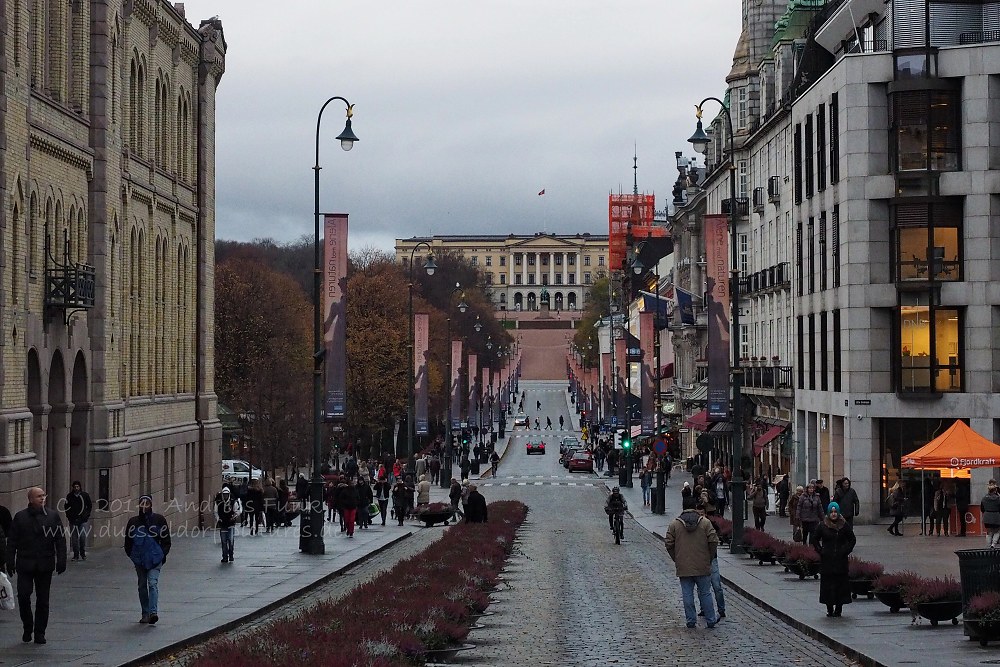 Oslo Norwegen November 2014