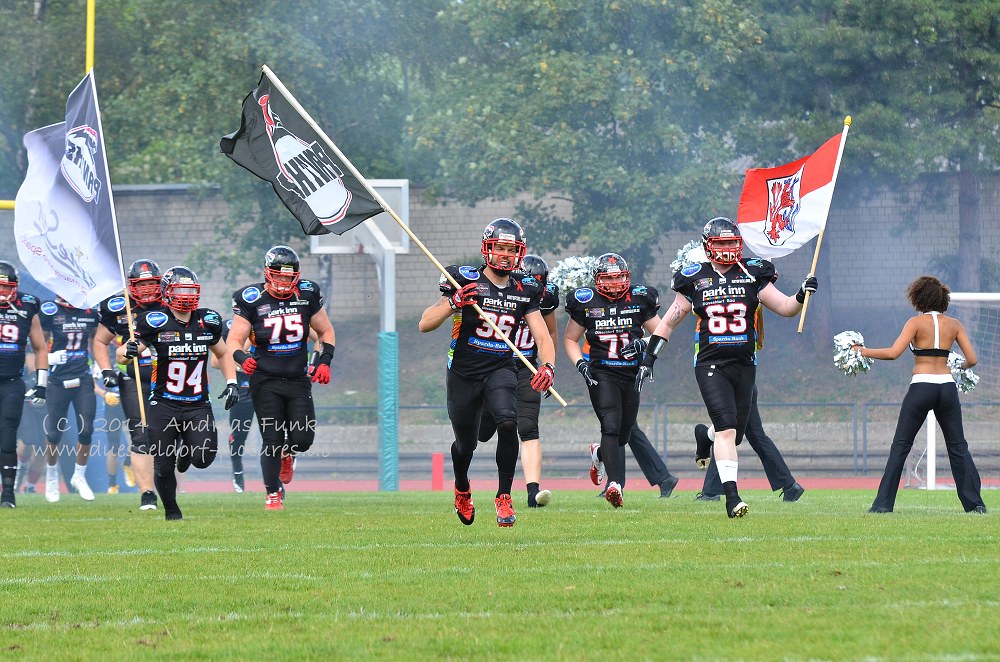 Düsseldorf Panther - Kiel Hurricanes 06.07.2014