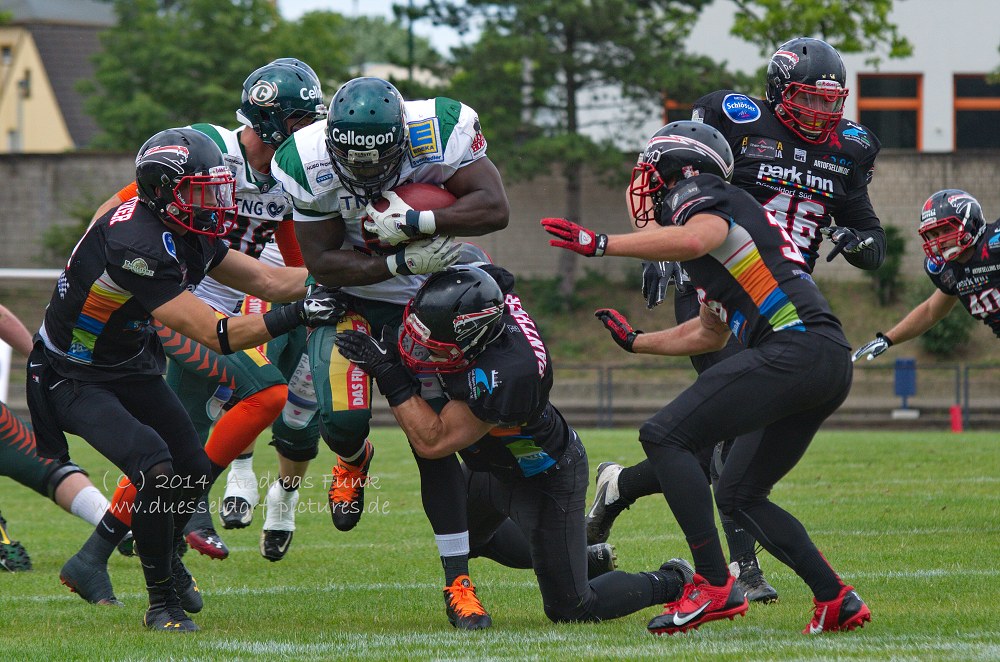 Düsseldorf Panther - Kiel Hurricanes 06.07.2014