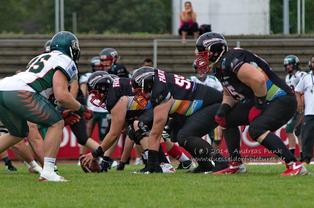 Düsseldorf Panther - Kiel Hurricanes 06.07.2014