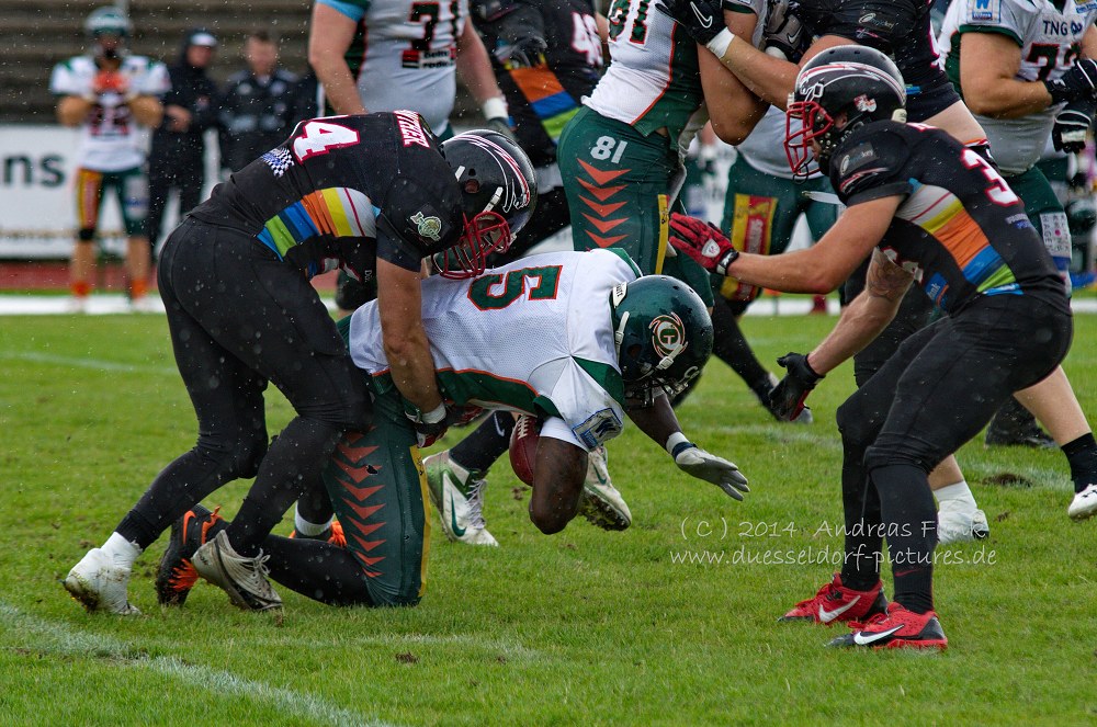 Düsseldorf Panther - Kiel Hurricanes 06.07.2014