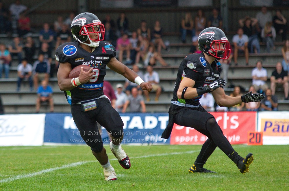 Düsseldorf Panther - Kiel Hurricanes 06.07.2014