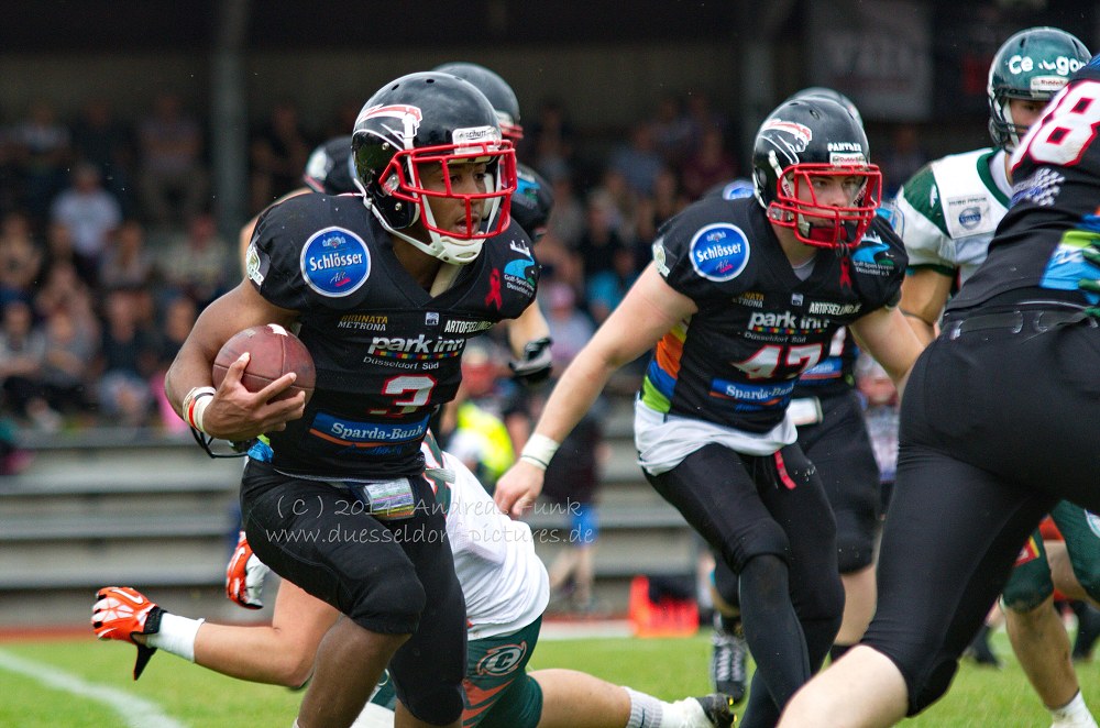 Düsseldorf Panther - Kiel Hurricanes 06.07.2014