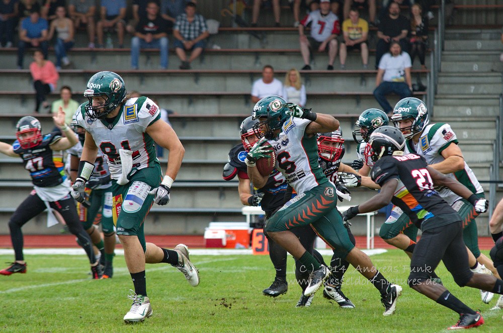 Düsseldorf Panther - Kiel Hurricanes 06.07.2014