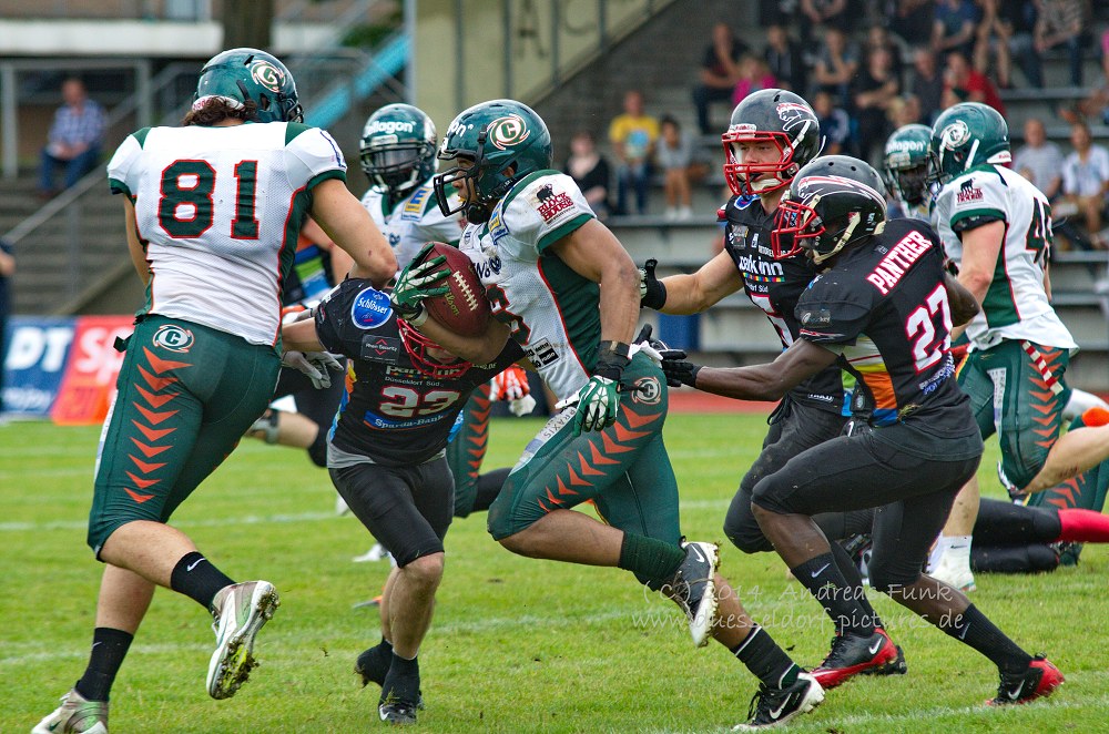 Düsseldorf Panther - Kiel Hurricanes 06.07.2014