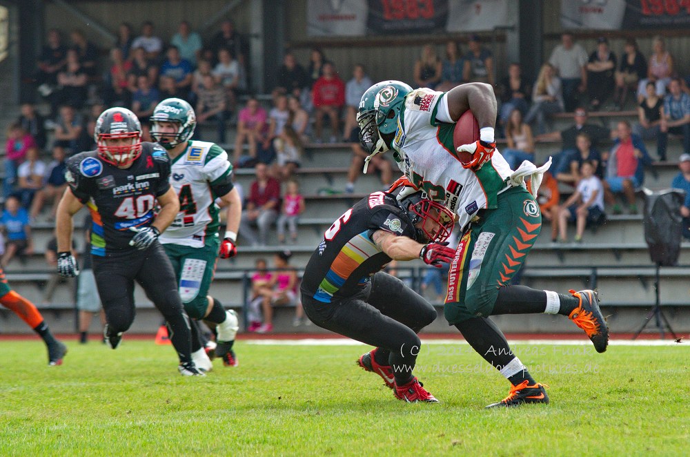 Düsseldorf Panther - Kiel Hurricanes 06.07.2014