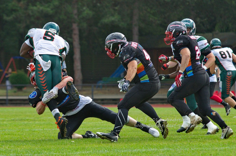 Düsseldorf Panther - Kiel Hurricanes 06.07.2014