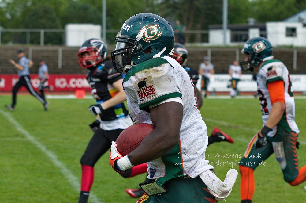 Düsseldorf Panther - Kiel Hurricanes 06.07.2014