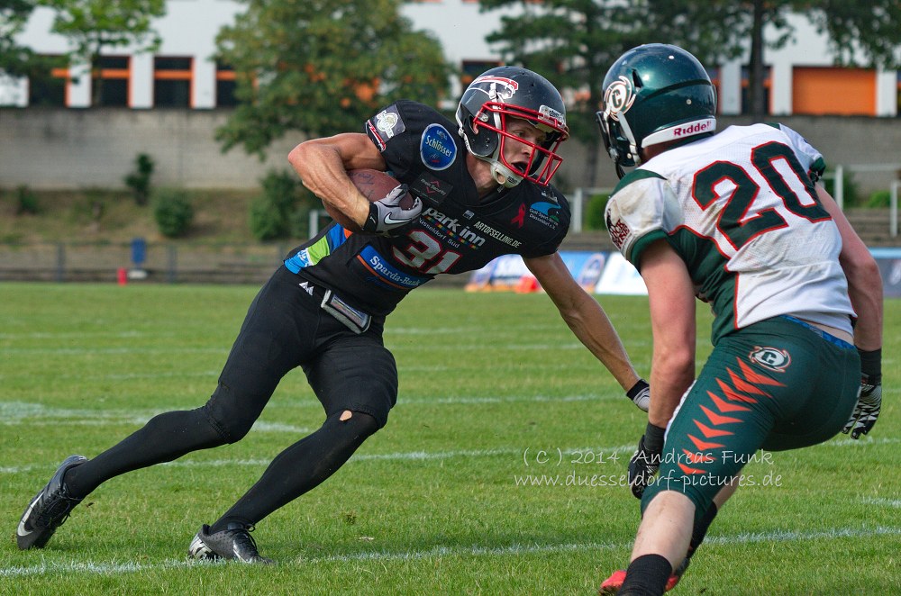 Düsseldorf Panther - Kiel Hurricanes 06.07.2014