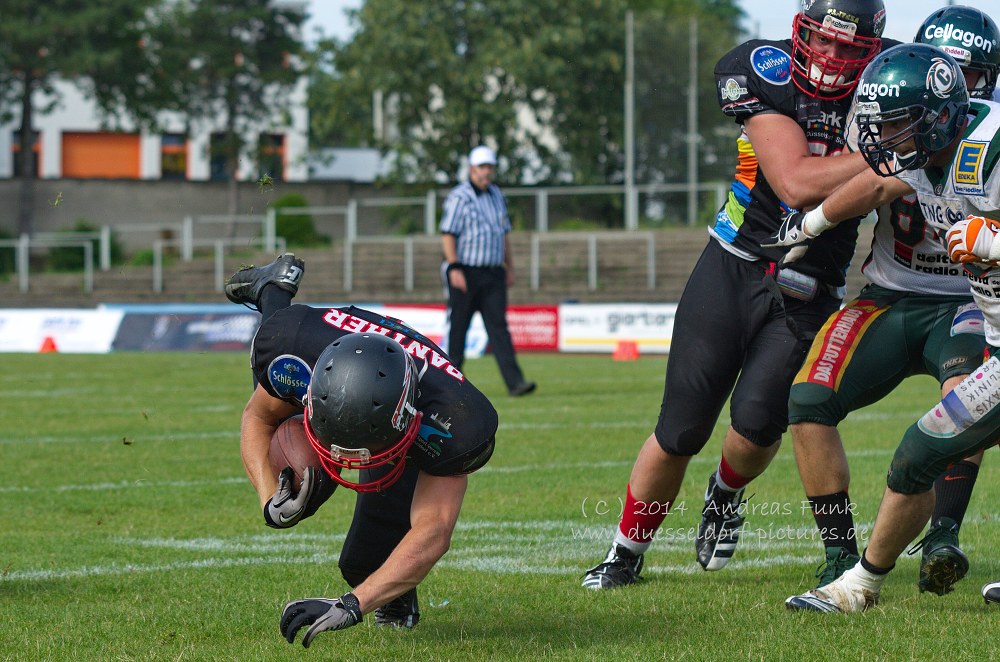 Düsseldorf Panther - Kiel Hurricanes 06.07.2014