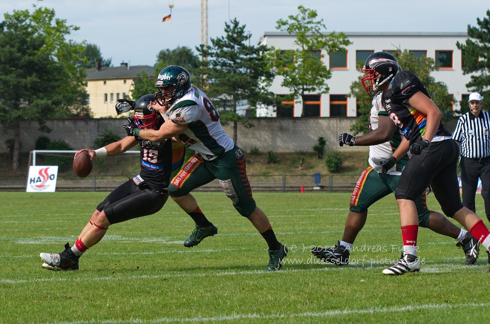 Düsseldorf Panther - Kiel Hurricanes 06.07.2014