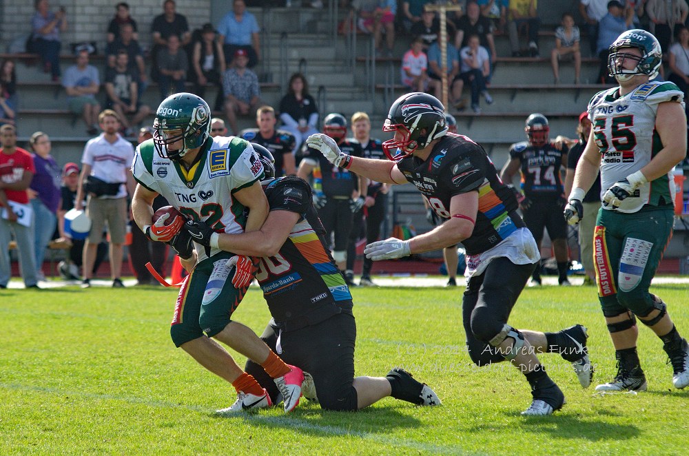 Düsseldorf Panther - Kiel Hurricanes 06.07.2014
