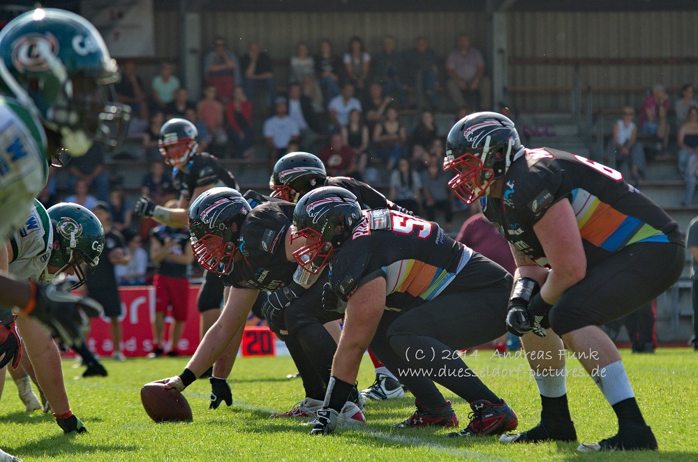Düsseldorf Panther - Kiel Hurricanes 06.07.2014