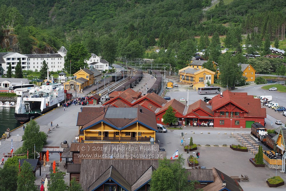 Flam, Voss, Tvindefossen, Gudvangen Fjordtell Norwegen