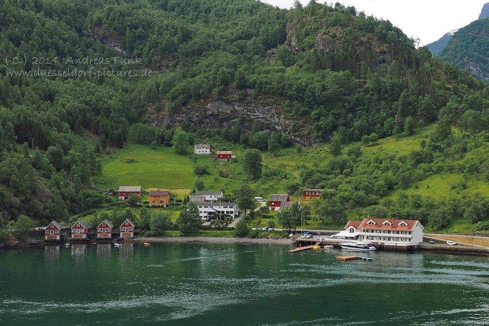 Flam, Voss, Tvindefossen, Gudvangen Fjordtell Norwegen