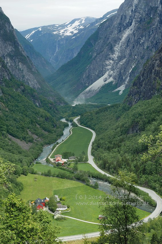 Flam, Voss, Tvindefossen, Gudvangen Fjordtell Norwegen