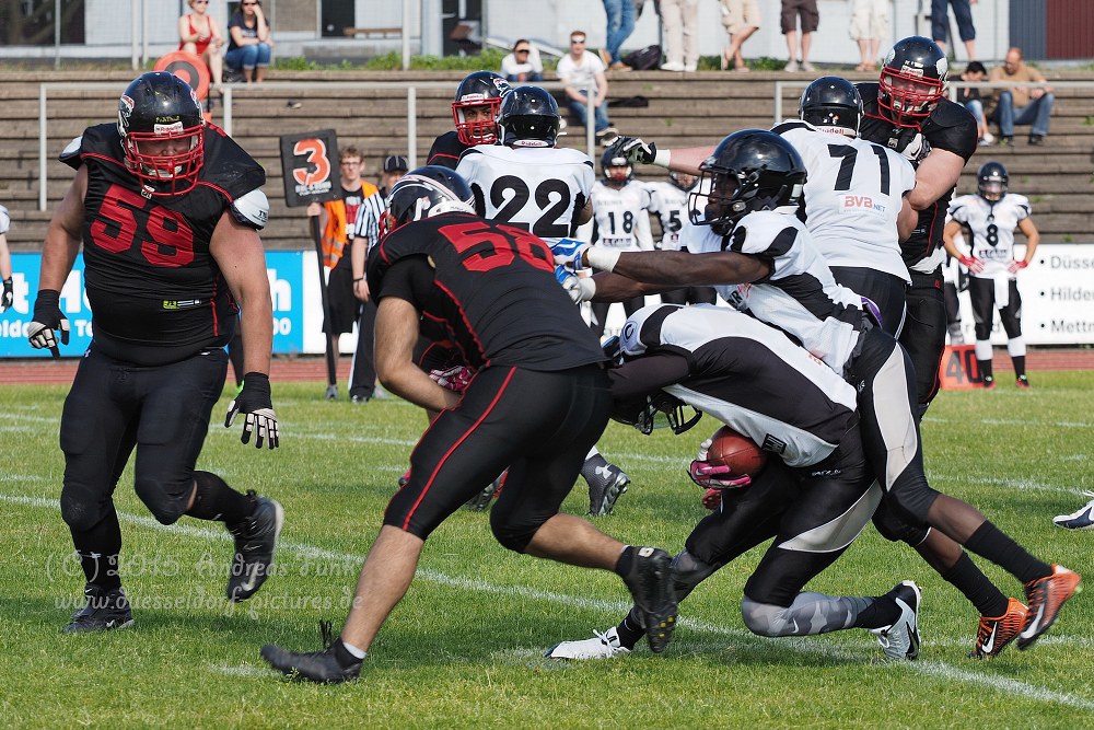 Düsseldorf Panther - Berlin Rebels 3 - 24  13.06.2015