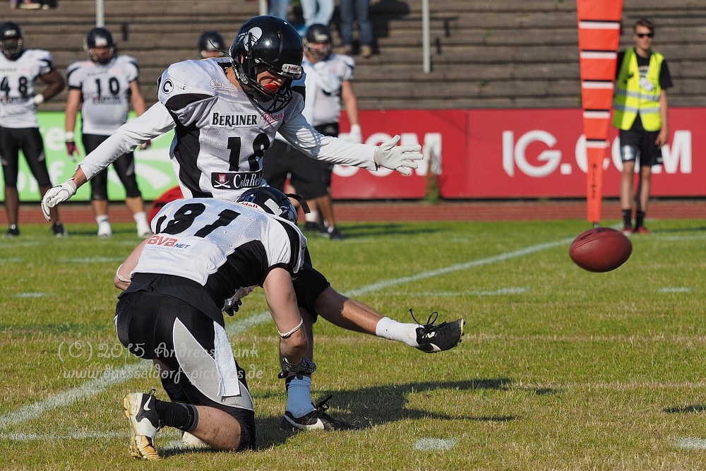 Düsseldorf Panther - Berlin Rebels 3 - 24  13.06.2015