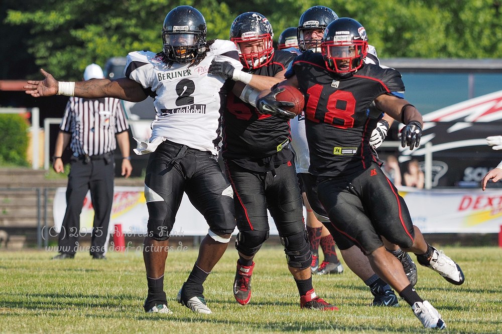Düsseldorf Panther - Berlin Rebels 3 - 24  13.06.2015