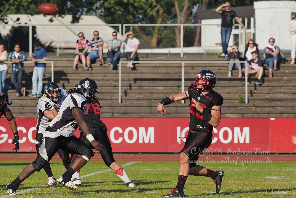 Düsseldorf Panther - Berlin Rebels 3 - 24  13.06.2015