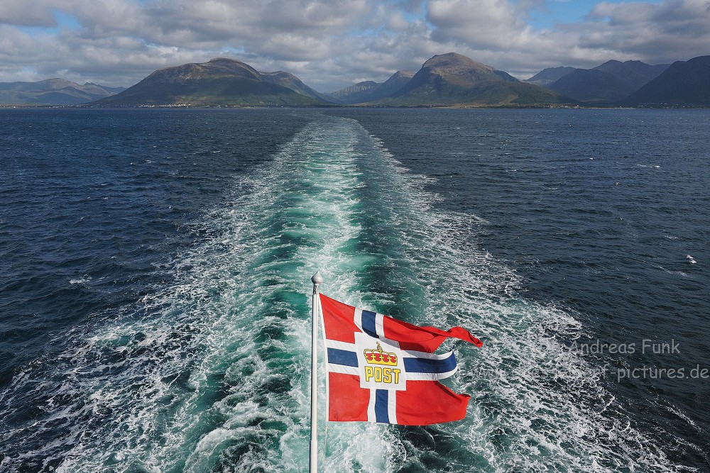 Hurtigrutenfahrt von Tromsö nach Trondheim