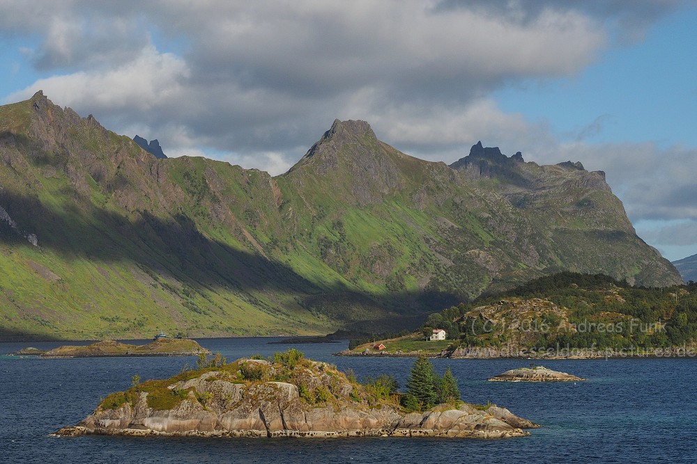 Hurtigrutenfahrt von Tromsö nach Trondheim