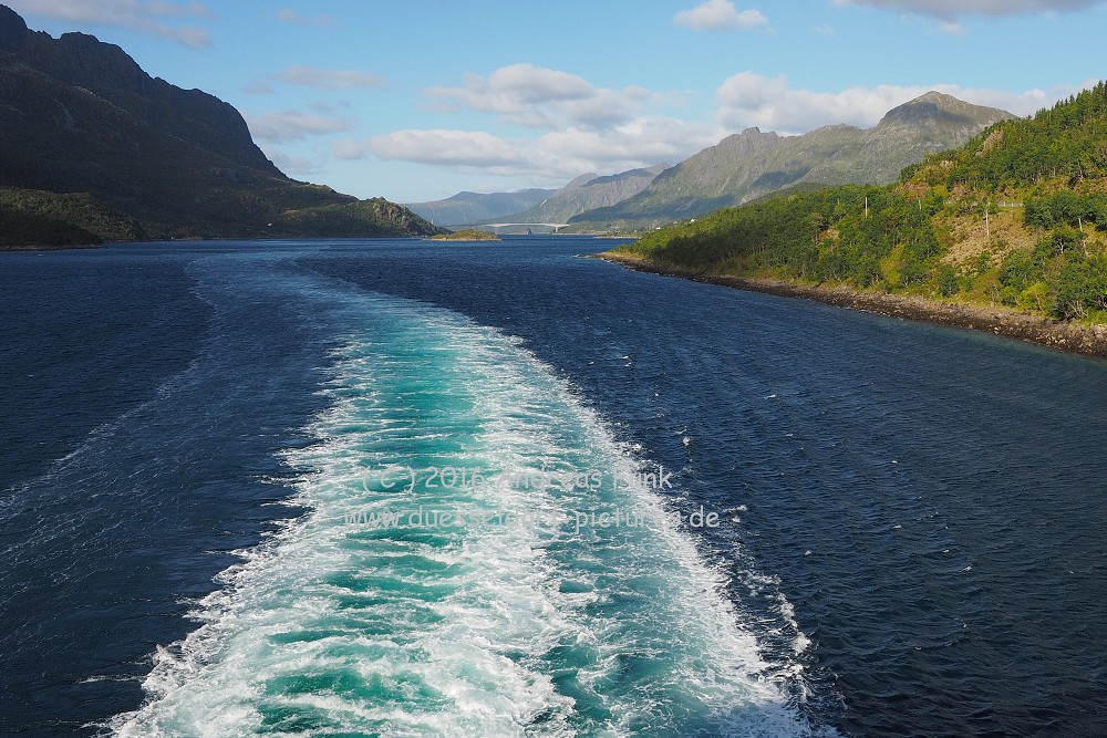 Hurtigrutenfahrt von Tromsö nach Trondheim