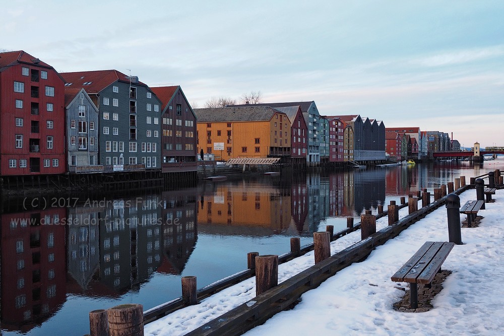 Hurtigrutenfahrt 2017 Tag 1 Trondheim