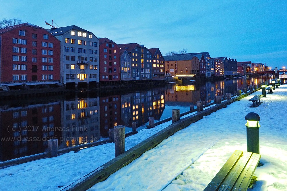 Hurtigrutenfahrt 2017 Tag 1 Trondheim
