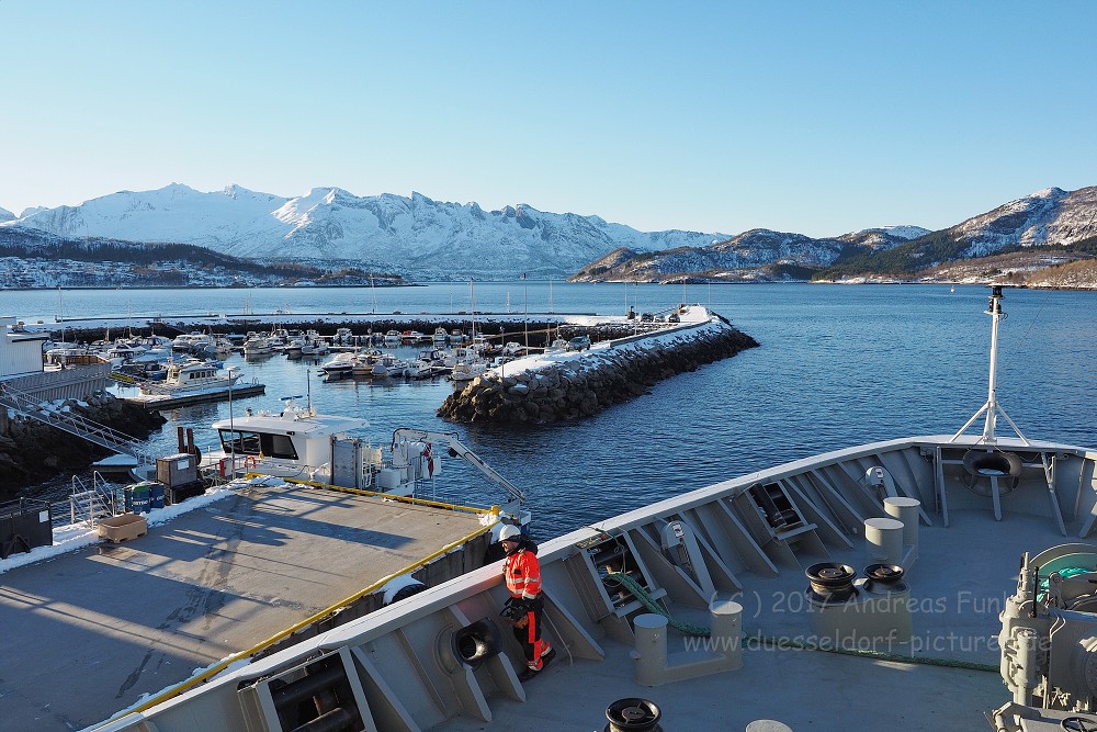 Hurtigrutenfahrt 2017 Tag 3 Ornes Bodo Svolvaer