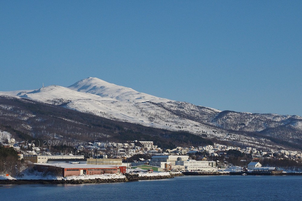 Hurtigrutenfahrt 2017 Tag 4 Finnsnes und Tromsø