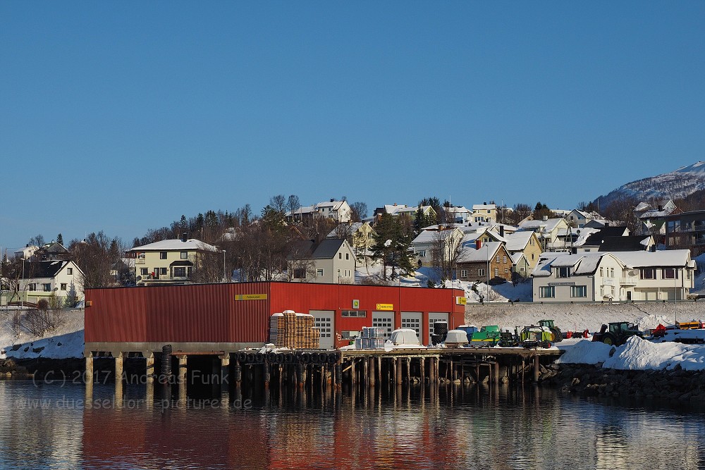 Hurtigrutenfahrt 2017 Tag 4 Finnsnes und Tromsø